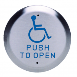SDC 4-1/2 Round Push Plate Switches